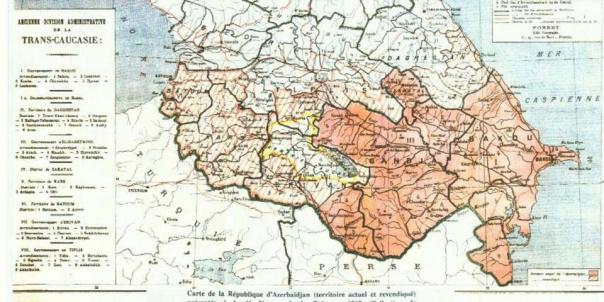 azerbajdzjan map